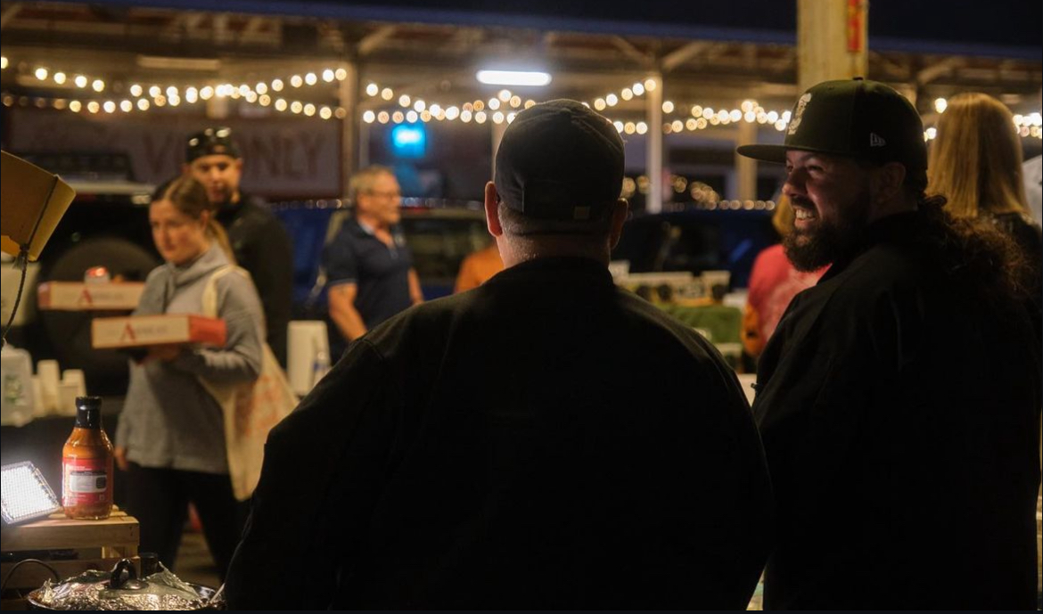 Freddy's Disrespectful Sauce at a local event